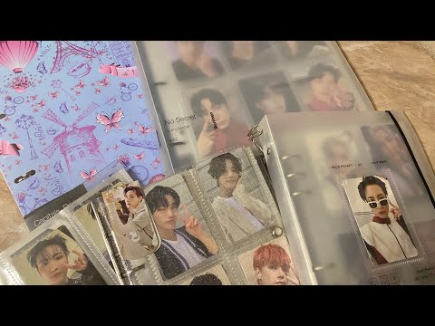 Видео: биндер-тур: моя коллекция фотокарт | nct, monsta x, (g)i-dle, onlyoneof | my photocards collection