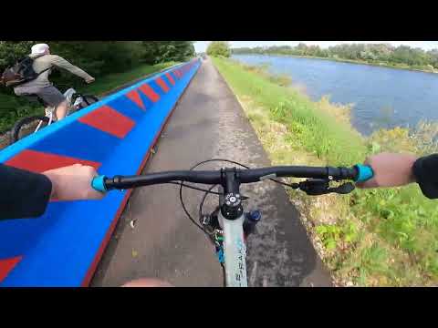 Видео: Вело1. Яхрома - Запрудня. Краткий обзор.