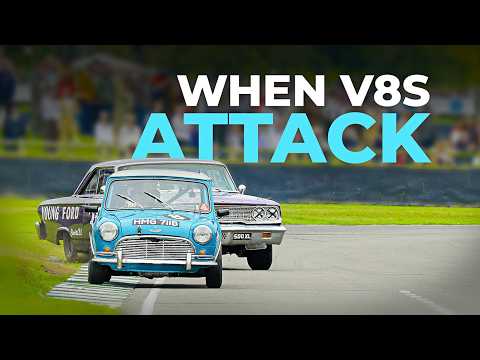 Видео: Большие американские V8 в Гудвуде | 30 минут лучших сражений