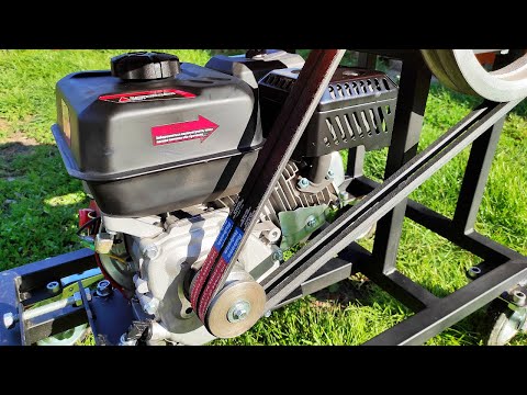 Видео: МОЩНЫЙ АГРЕГАТ ИЗ БЕНЗИНОВЫМ ДВИГАТЕЛЕМ!!