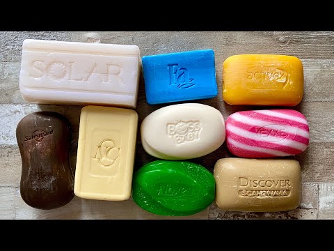 Видео: ASMR Soap cutting | Soap Carving|Резка мыла  | ASMR
