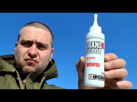 Видео: Масло IPONE для скутера Yamaha Jog, купил у официального представителя.