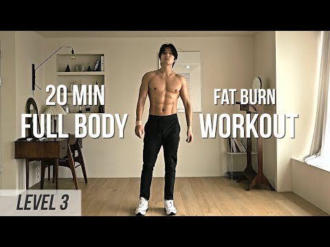 Видео: 20 мин ТРЕНИРОВКА ВСЕГО ТЕЛА | Сжигание жира | Без оборудования (Уровень 3) 20 Min FULL BODY WORKOUT