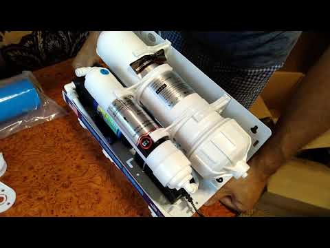 Видео: Фильтр обратного осмоса из Китая 600gpd с насосом