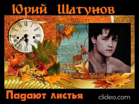 Видео: Юрий Шатунов - "Падают листья"🍁