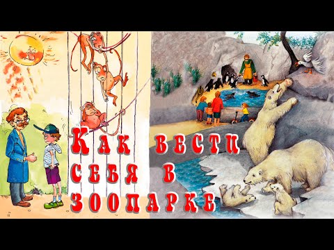 Видео: Как вести себя в зоопарке 🐶 🐱 🐭 🐹 🐰 🦊 🐻 🐼 🐻‍❄️ 🐨 🐯 🦁 Сказки на каждый вечер