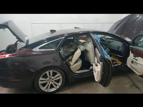 Видео: JAGUAR XJ 2019года , НЕ ЗАВОДИТСЯ , УТОПЛЕННИК ИЗ США ( часть 1 )