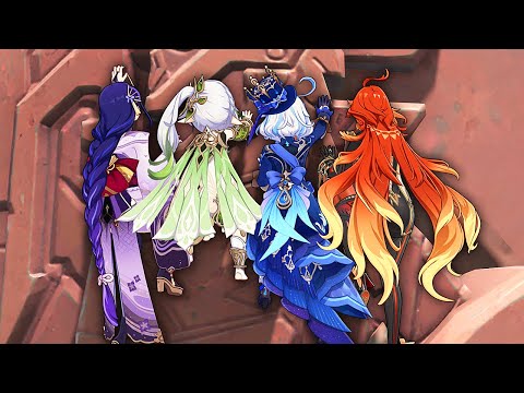 Видео: Я стёр Вселенную с помощью четырёх архонтов C6 (снова) | Genshin Impact