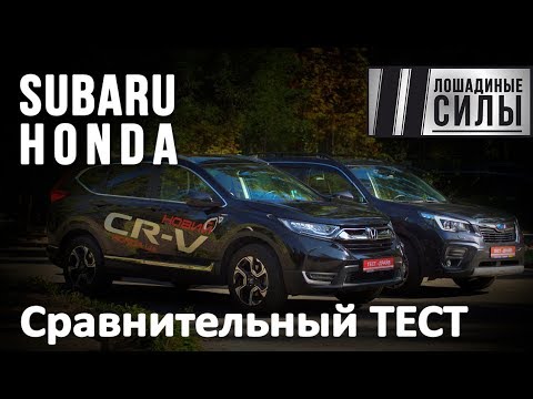 Видео: Вечная битва Subaru Forester 2019 vs Honda CRV