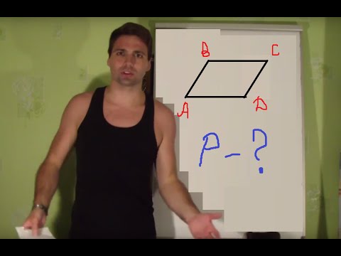 Видео: ЗАДАЧА: периметр ПАРАЛЕЛОГРАМА (9 клас)