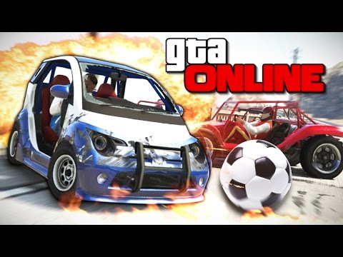 Видео: GTA 5 Online (Гонки) - Самый Убойный Футбол! #165