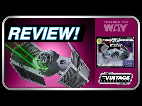 Видео: Star Wars The Vintage Collection Darth Vader's Tie Advance | Новая надежда | Обзор и сравнение!