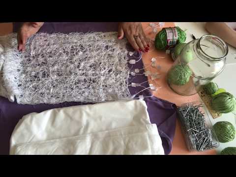 Видео: Крейзи вул . Летняя кофточка из хлопковой нити в технике КРЕЙЗИ ВУЛ Часть 1.