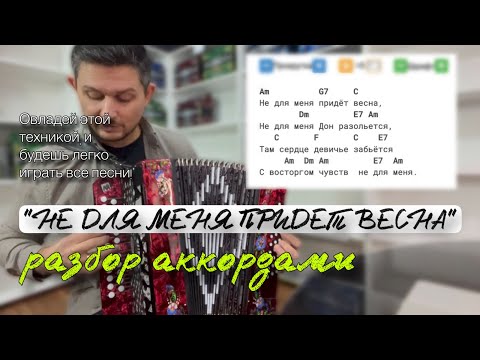 Видео: Не для меня придет весна. Как эту песню сыграть быстро и красиво аккордами. Как вам такой разбор?