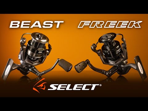 Видео: Обзор катушек Select Freek и Select Beast.
