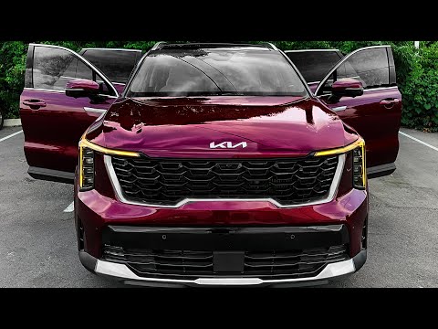 Видео: Kia Sorento 2025 года — впечатляющий семиместный семейный внедорожник!