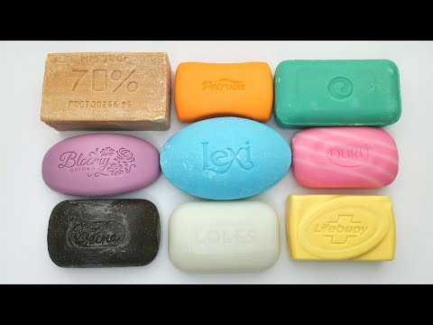 Видео: Cutting dry soap 🔪ASMR🧼Резка мыла.