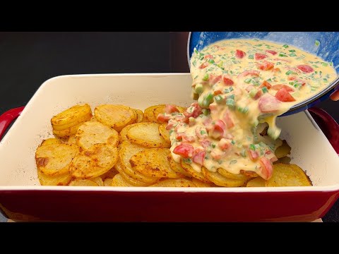 Видео: Самый вкусный рецепт картофеля! Вы будете готовить его каждый день! Рецепт ужина за 10 минут.