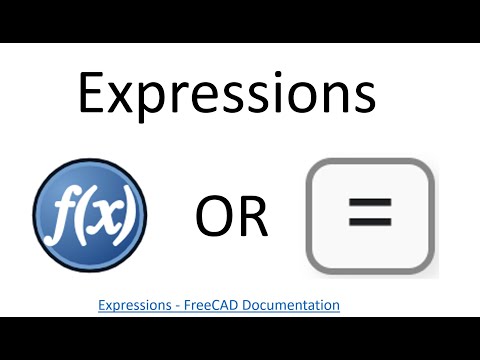Видео: Совет FreeCAD — Выражения