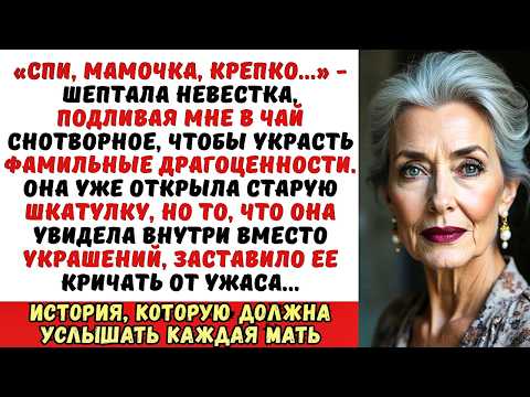 Видео: Невестка подсыпала мне снотворное, чтобы забрать ценности, но закричала от ужаса...