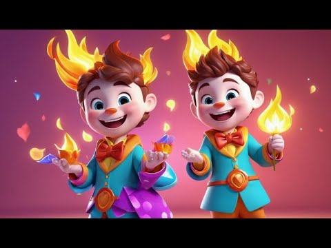 Видео: Джек П. Нимбл — Прыжки через фейерверки | Лучшая коллекция детских стихов и песен