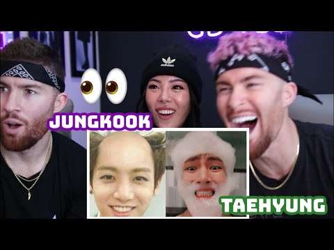Видео: Наша первая реакция на TaeKook из BTS! V + Jungkook! 😆😍