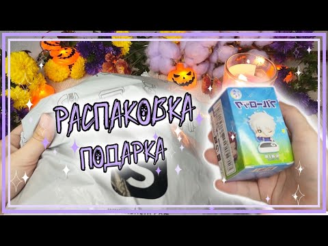 Видео: Распаковка посылки// Распаковка аниме посылки на день рождения // аниме посылка 