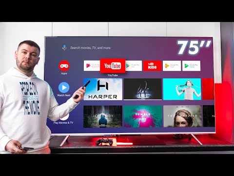 Видео: 👍САМЫЙ ПОКУПАЕМЫЙ ТЕЛЕВИЗОР HARPER 75 ДЮЙМОВ 2024! Harper 75U770TS 4K ANDROID TV