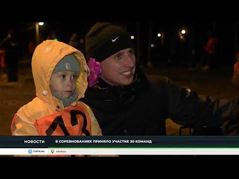 Видео: Вечерний забег с четырёхлапыми в Абакане