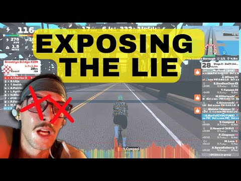 Видео: Я нашел НЕДОСТАТОК В ZWIFT RACING...