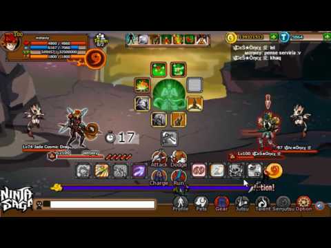 Видео: мσηкєу - PVP RANDOM #1 (FULL WATER) - NINJA SAGA