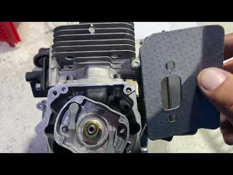 Видео: Как правильно установить прокладку глушителя на китайской мотокосе?