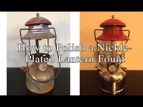 Видео: Как отполировать никелированный фонарь