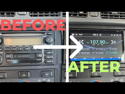 Видео: Установка автомагнитолы Toyota Camry