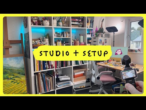 Видео: Это мое счастливое место - Тур по арт-студии 2025