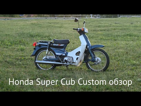 Видео: Honda Super Cub Custom обзор / Шмелтер