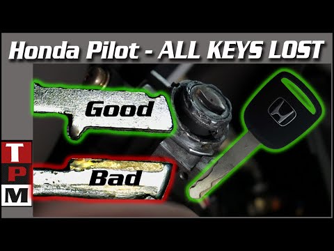 Видео: Утеряны все ключи Honda Pilot 2006 года — отмычка, декодирование, вырезание и программирование