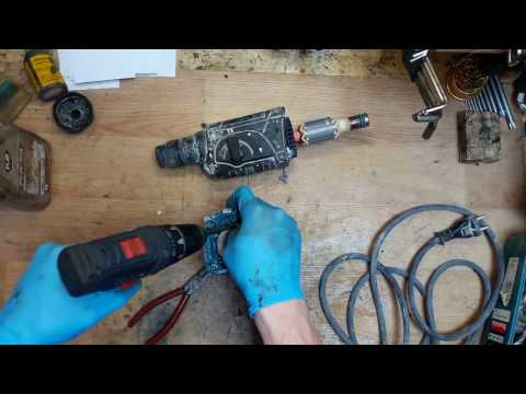 Видео: Как разобрать перфоратор Makita HR2470 SDS Plus