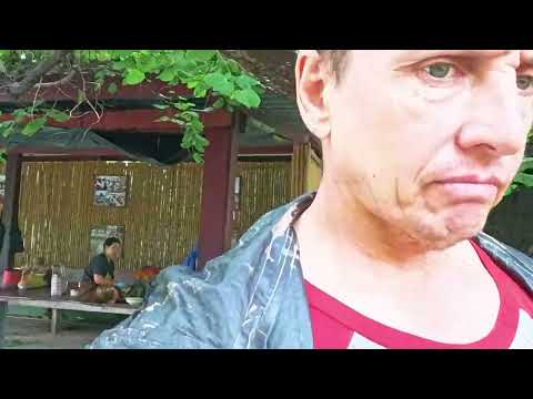 Видео: Путешествие в Лаос на Royal Enfield 450, день  5. Водопад Конфафен и весёлая история про англичанина