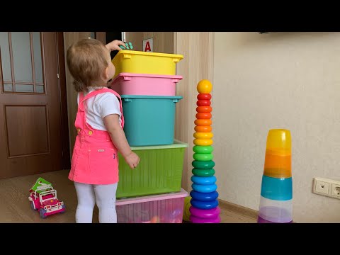 Видео: Детская комната. Организация хранения игрушек и вещей