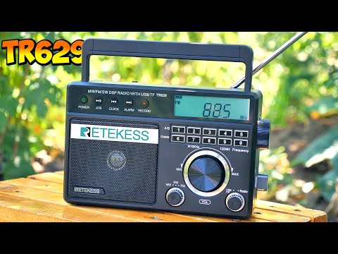 Видео: 📻 РАДИОПРИЕМНИК Retekess TR629 👉 БОЛЬШОЙ, УДОБНЫЙ, МНОГОЕ УМЕЕТ