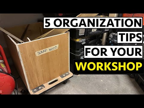 Видео: Небольшие изменения для улучшения вашей столярной мастерской