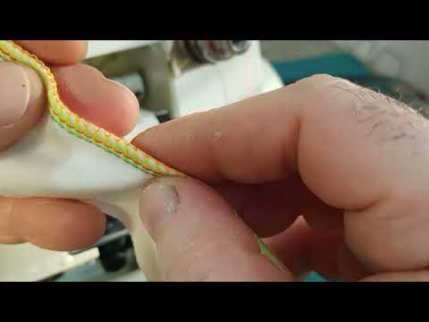 Видео: Seiko FN-2 Оверлок после настройки. Вот так должен работать оверлок.