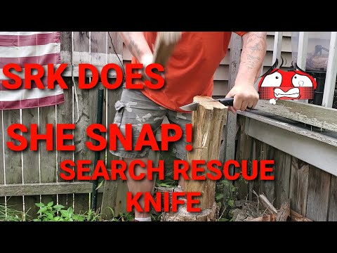 Видео: ОБЗОР СТАЛИ COLD STEEL SRK CPM-3V. (ОНА ЛОМАЕТСЯ!)