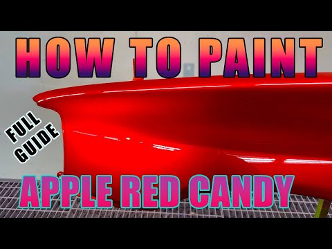 Видео: Как покрасить яблоко в красный цвет