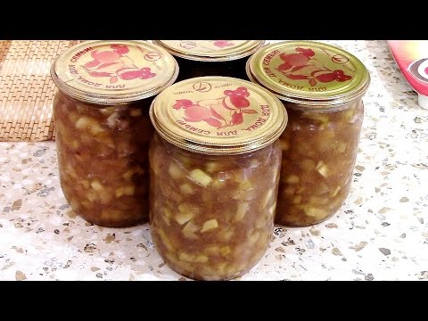 Видео: Варенье из яблок и бананов - 7 дач