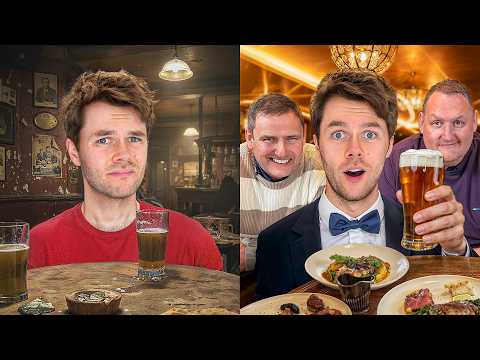 Видео: Дешевая и дорогая еда в пабе