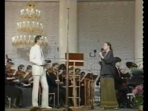 Видео: В.Толкунова и Л.Серебренников - Добрая примета (1991 г.)