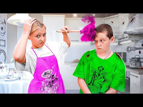 Видео: Амелька ПОМЕШАЛАСЬ НА ЧИСТОТЕ! Она достала уже друзей!
