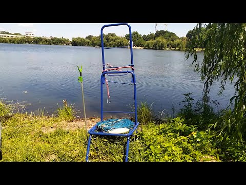 Видео: супер тележка для рыболова